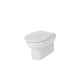 Butleigh Rimless Back to Wall Pan c/w Soft Close Seat